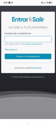 inicio sesion app